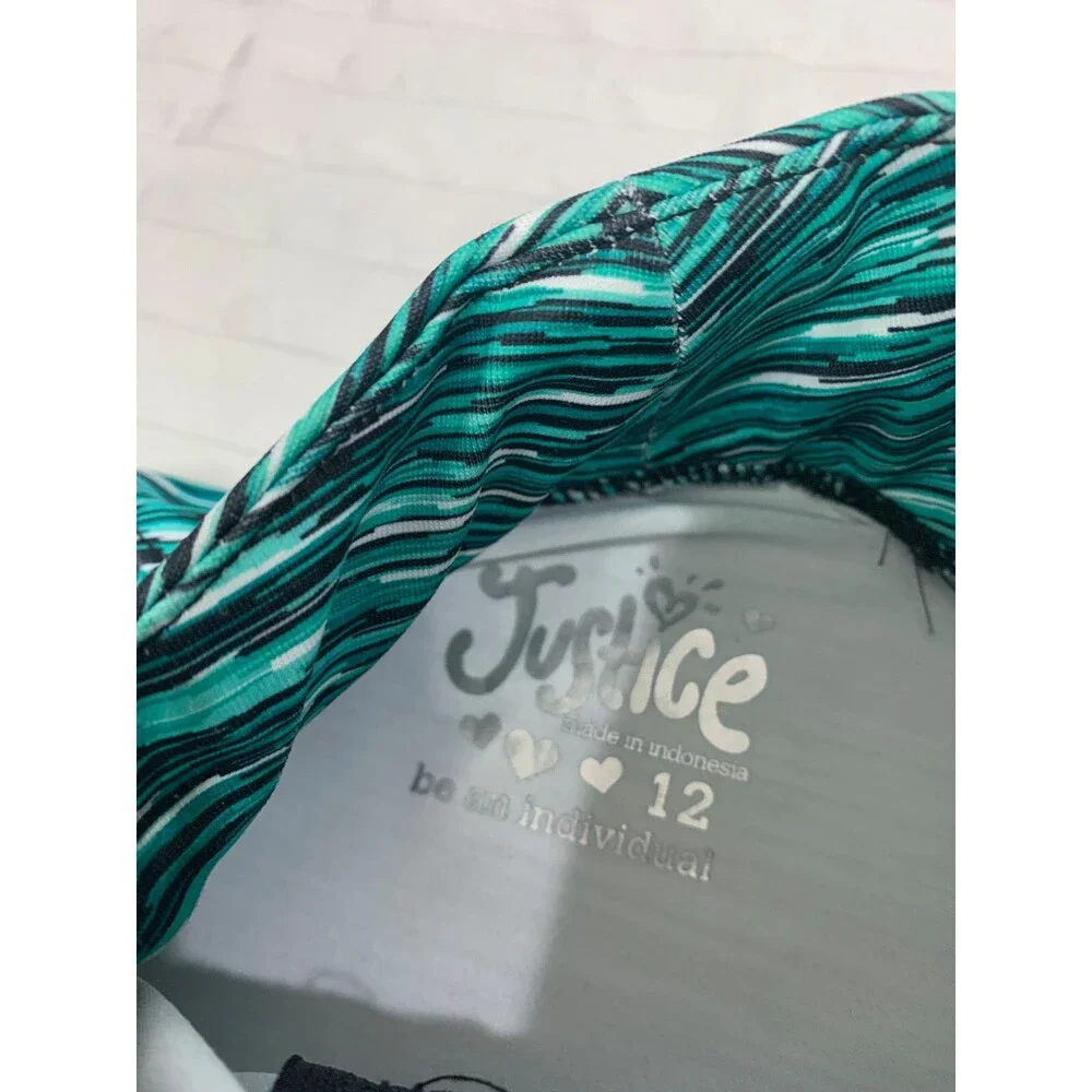 JUSTICE GIRLS ATHLETIC SHIRT SIZE 12